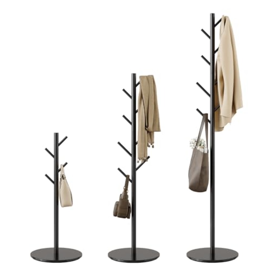 Coat Rack Standing - Coat Rack with 8 Hooks 3