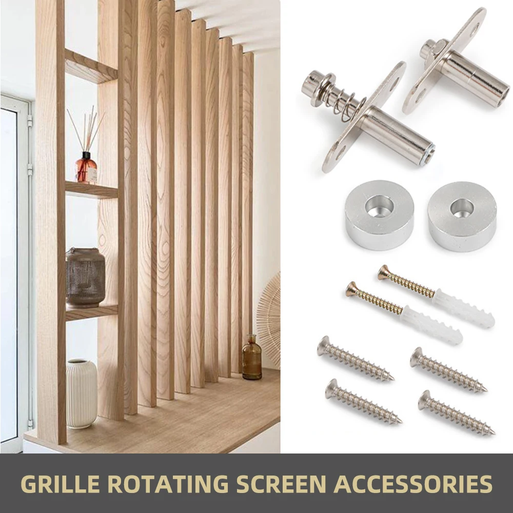 Office Furniture Hardware - 360° Rotating Door Hinge Adjustable Silent