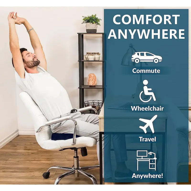 Orthopedic Massage Travel Seat – обзор и цена Visitor Chair Padded