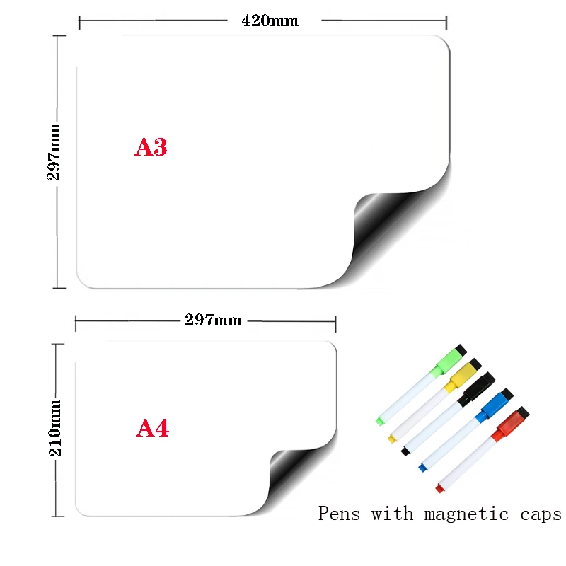 1Pc Flexible Magnetic Whiteboa – обзор и цена Magnetic Whiteboard Calendar