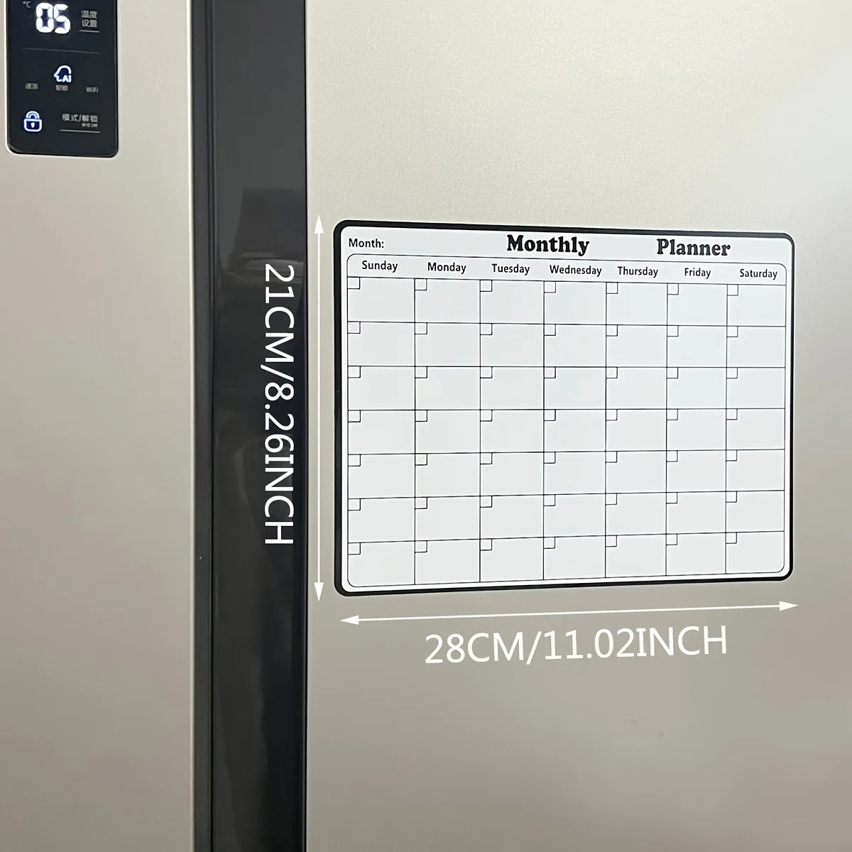 1pc Magnetic Refrigerator Dry  – обзор и цена Magnetic Whiteboard Calendar
