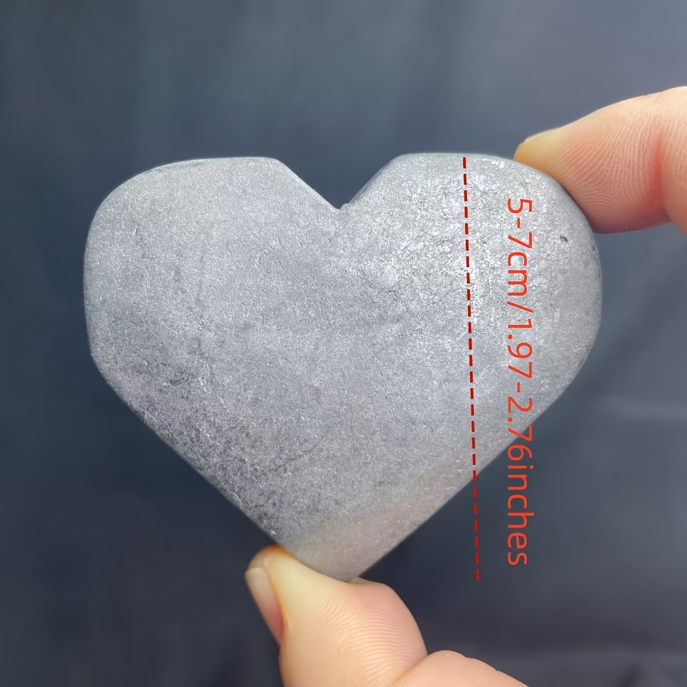 1pc Natural Shungite Heart Raw – обзор и цена Office Furniture In China