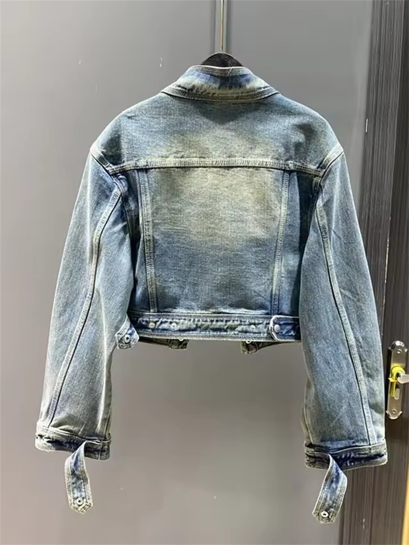 Vintage Short Denim Jacket Wom – обзор и цена Coat Rack Standing