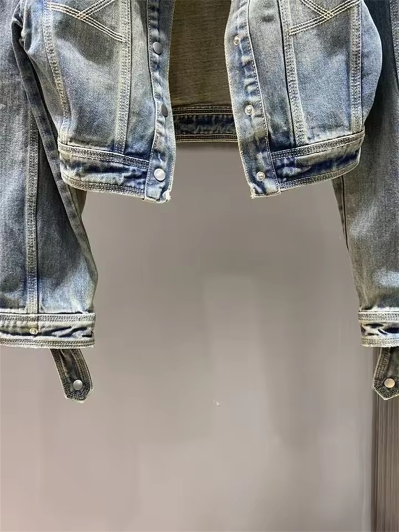 Vintage Short Denim Jacket Wom – обзор и цена Coat Rack Standing