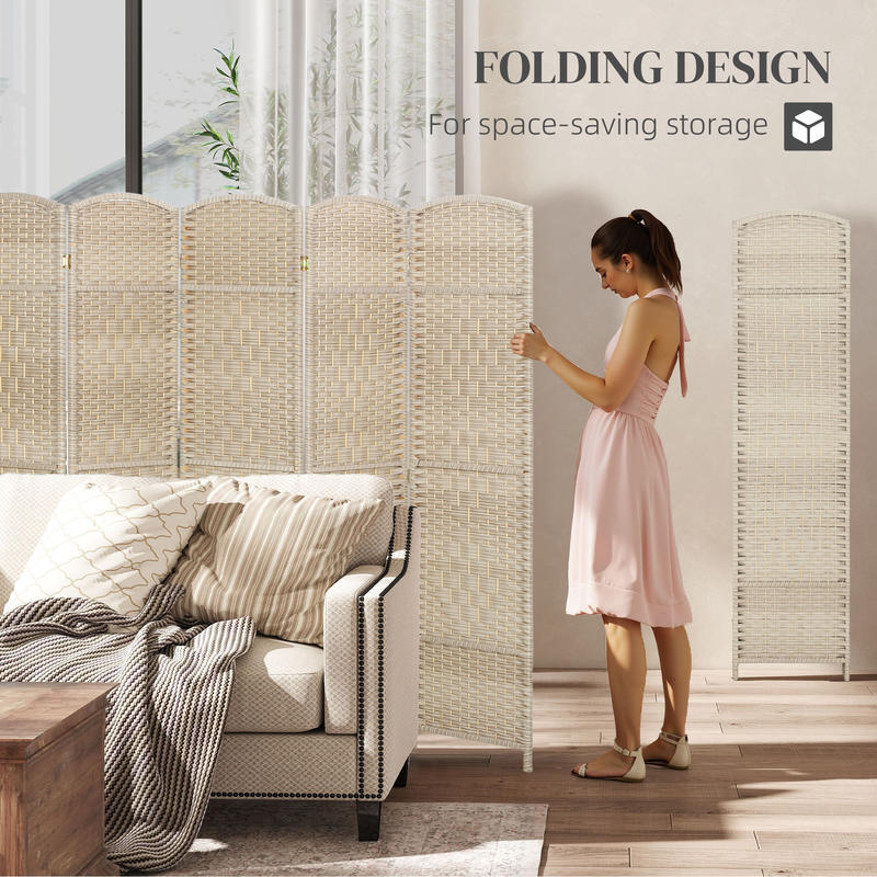 HOMCOM Folding Room Divider Sc – обзор и цена Partition Screen Divider