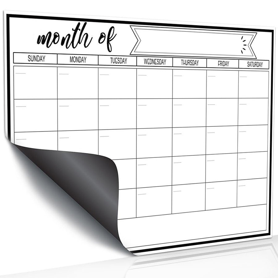 Fridge Magnetic Whiteboard Sti – обзор и цена Magnetic Whiteboard Calendar