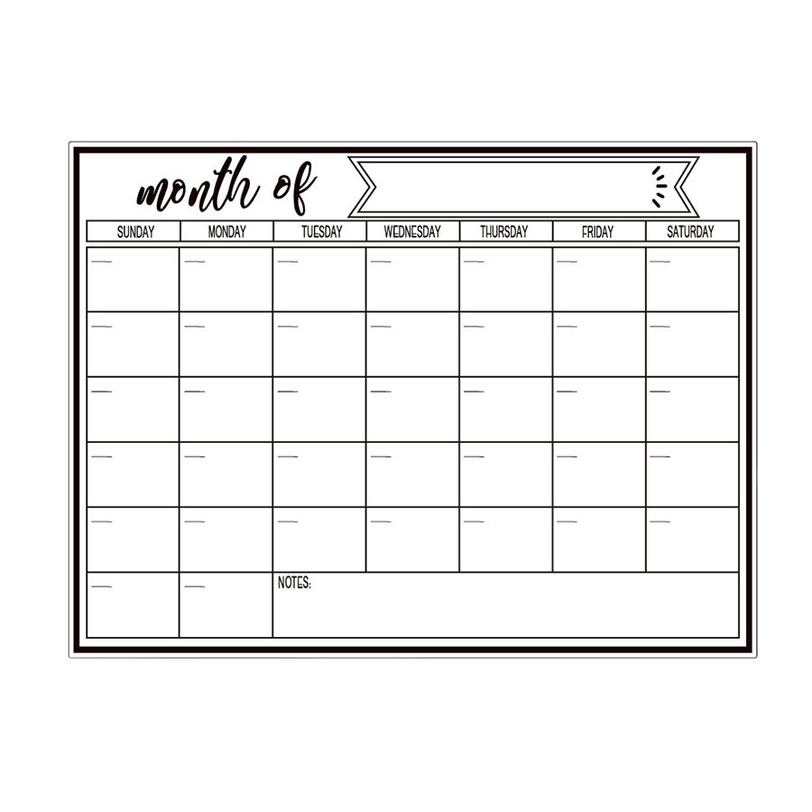 Fridge Magnetic Whiteboard Sti – обзор и цена Magnetic Whiteboard Calendar