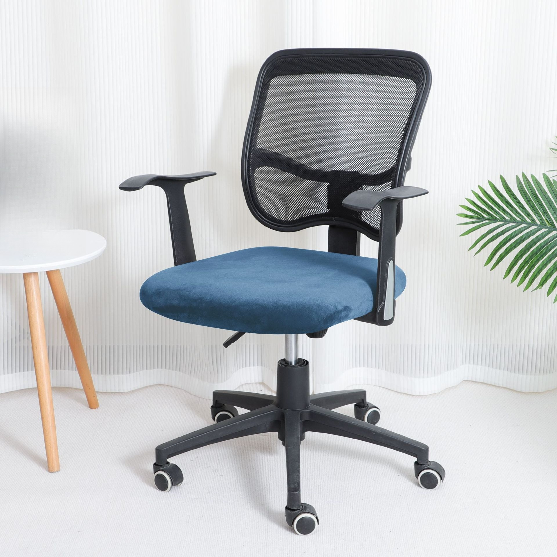 Plush Silver Fox Office Chair  – обзор и цена Visitor Chair Padded