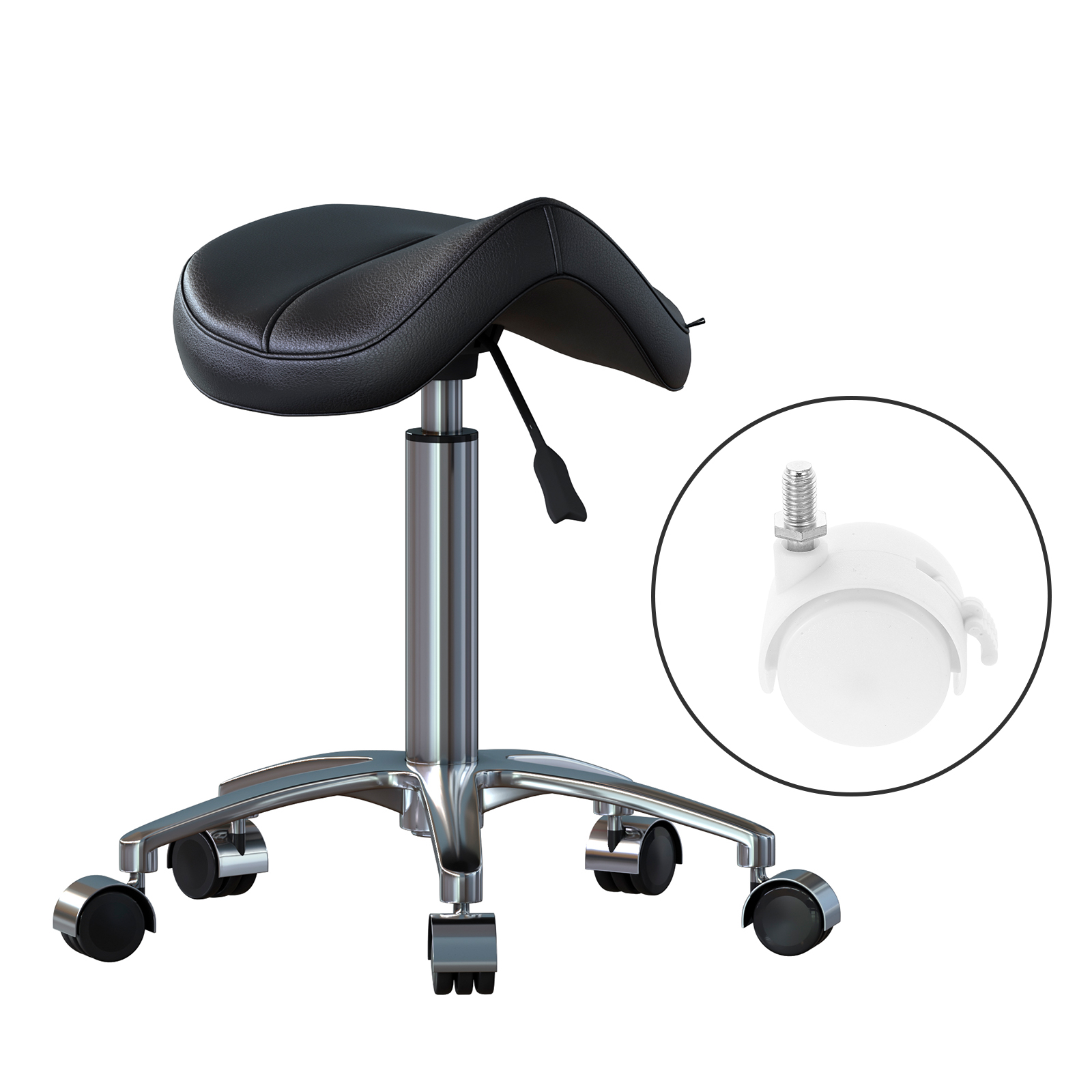 4 Pcs Caster Wheels Furniture  – обзор и цена Gaming Desk With Hutch