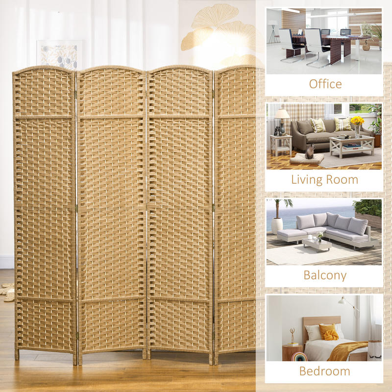 HOMCOM Folding Room Divider Sc – обзор и цена Partition Screen Divider