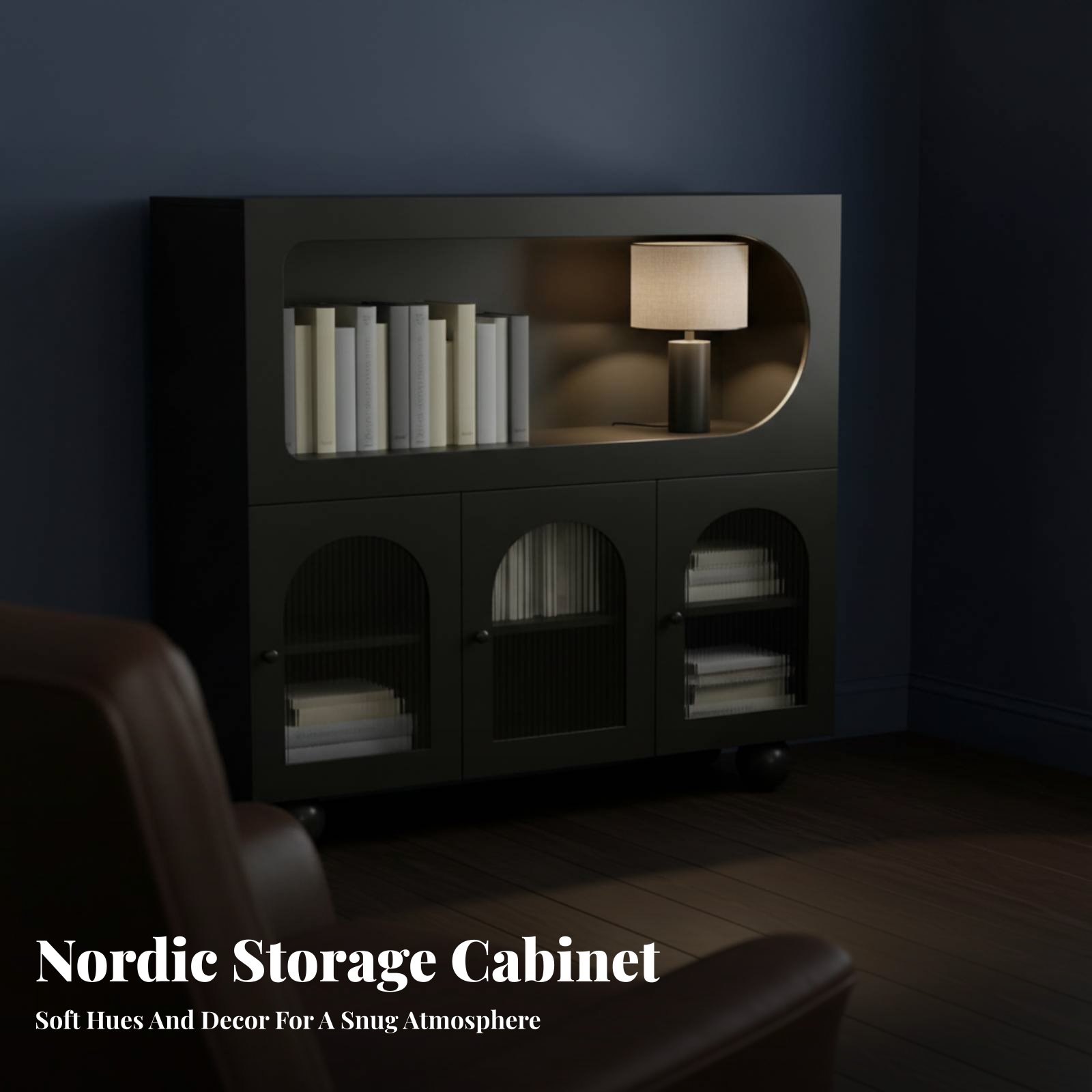 Fluted Door Credenza Multi-Fun – обзор и цена Office Furniture Credenza