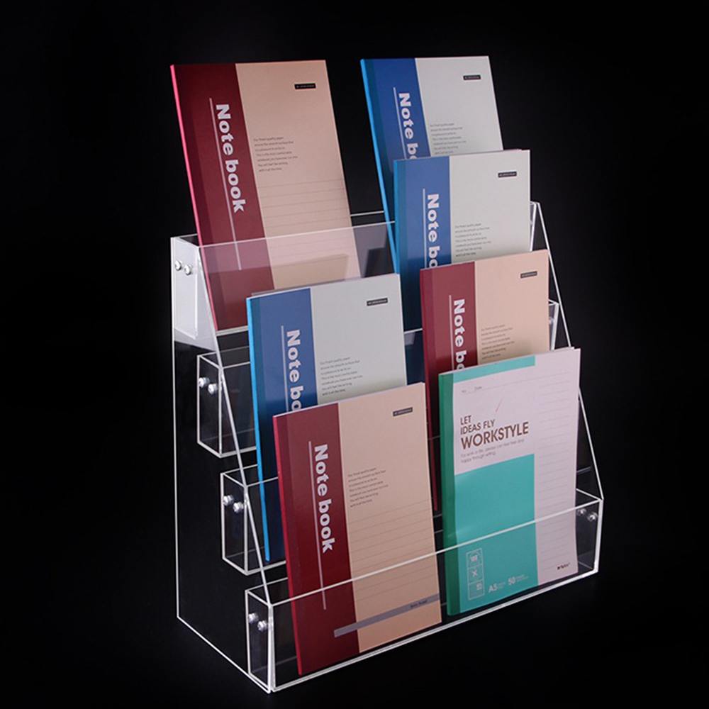 Transparent Display Stand Book – обзор и цена Cubicle Shelf Organizer