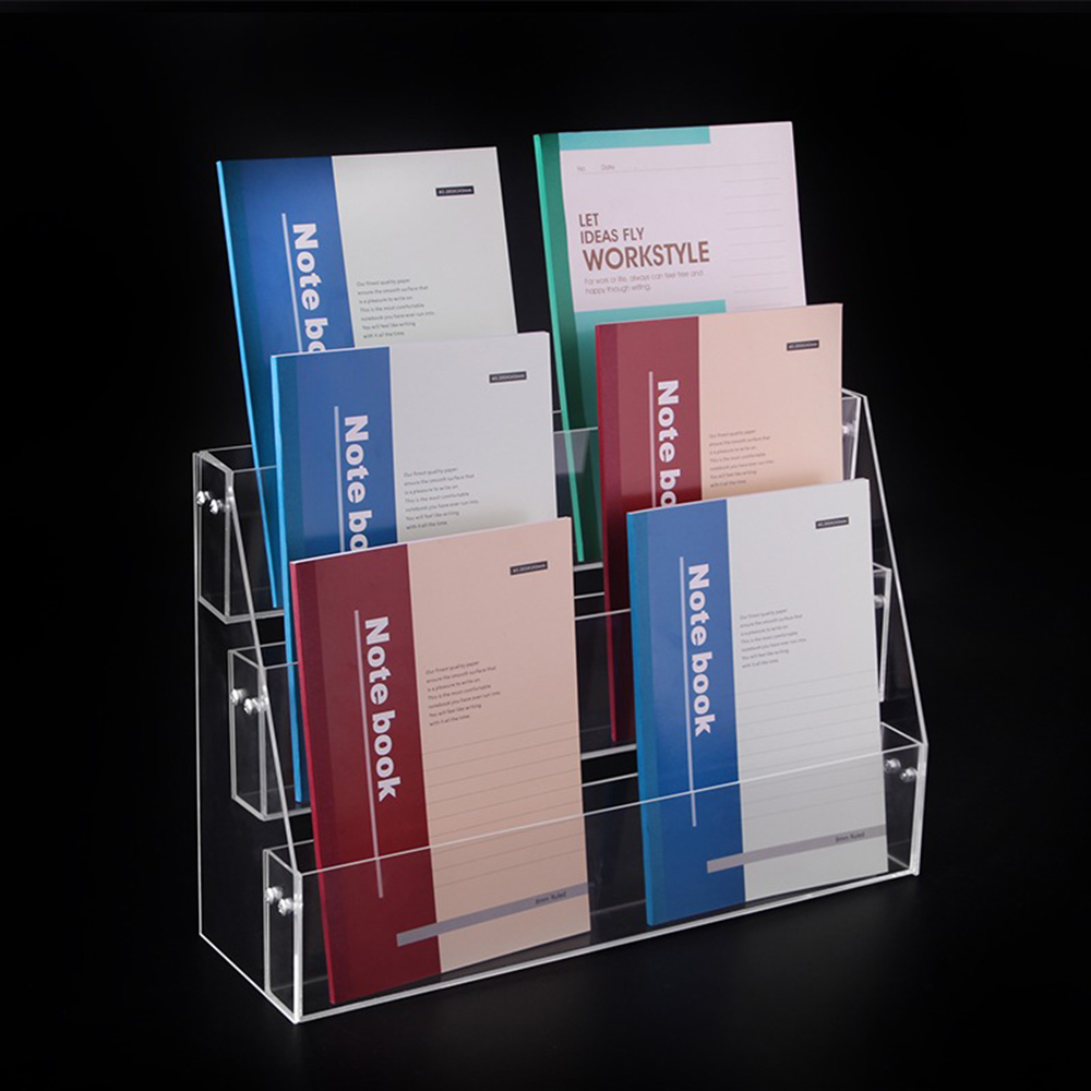 Transparent Display Stand Book – обзор и цена Cubicle Shelf Organizer