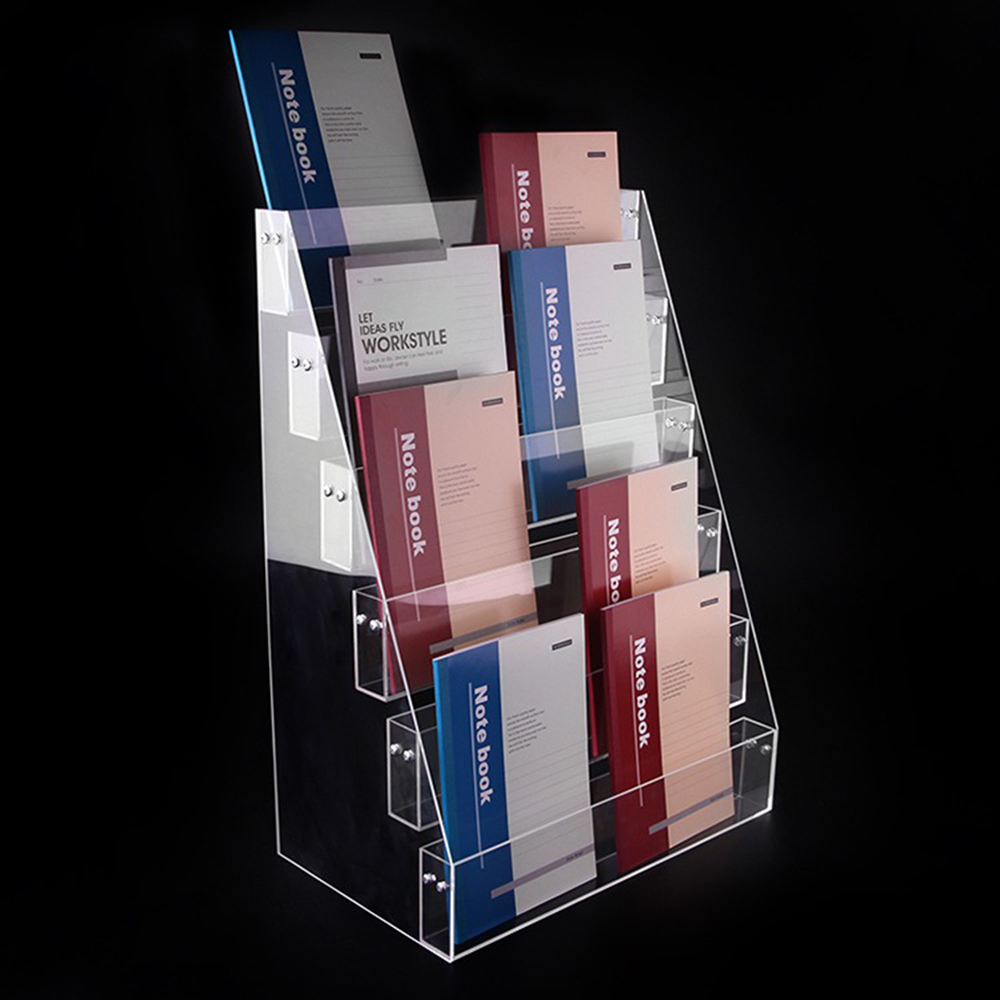 Transparent Display Stand Book – обзор и цена Cubicle Shelf Organizer