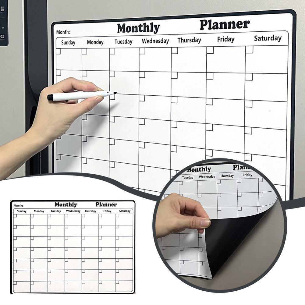 Stylish Magnetic Dry Erase Cal – обзор и цена Magnetic Whiteboard Calendar