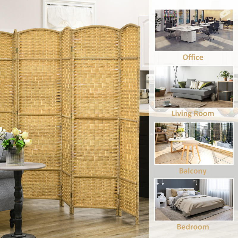 HOMCOM Folding Room Divider Sc – обзор и цена Partition Screen Divider