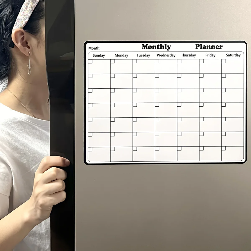 Magnetic Refrigerator Dry Eras – обзор и цена Magnetic Whiteboard Calendar