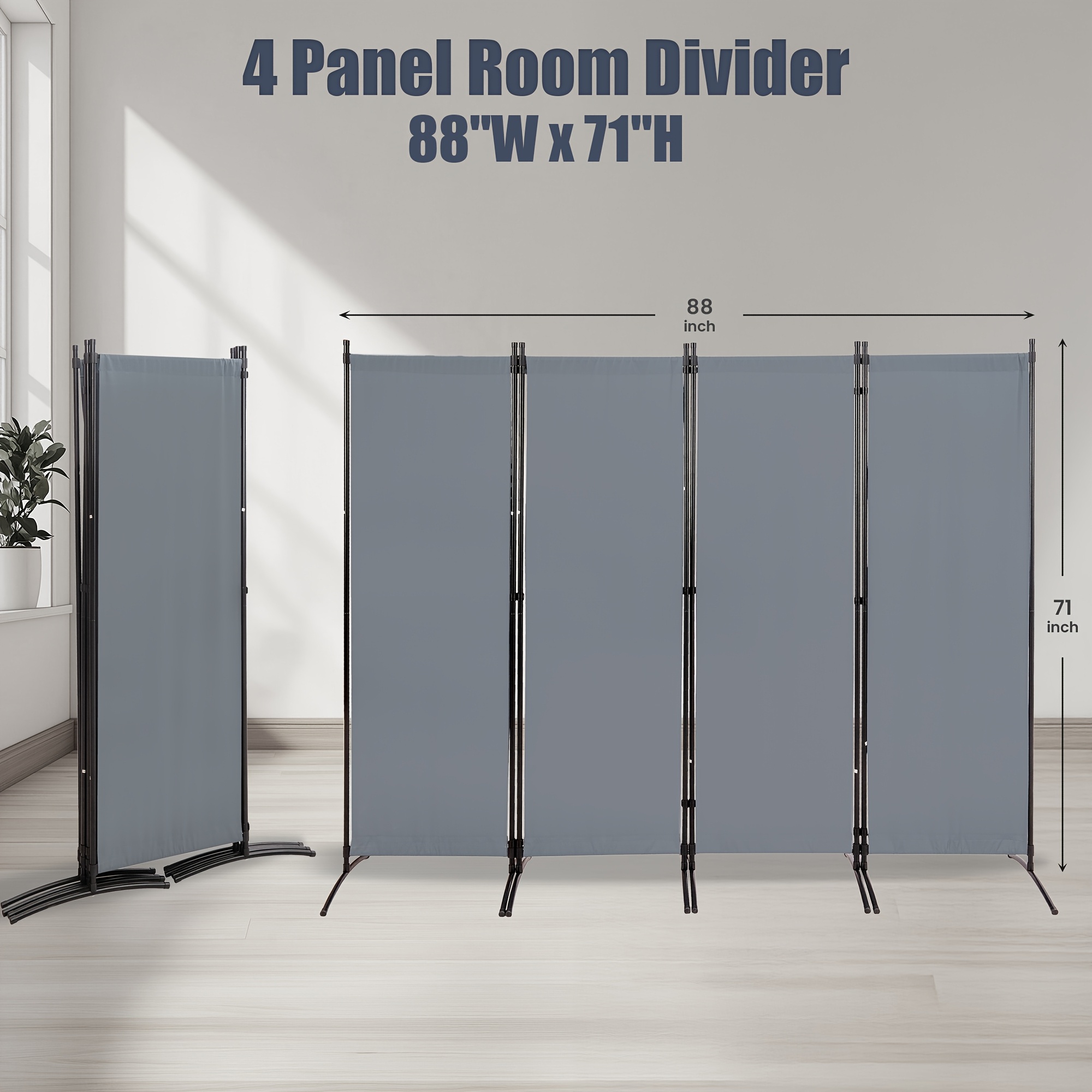 Room Divider Folding Privacy S – обзор и цена Partition Screen Divider