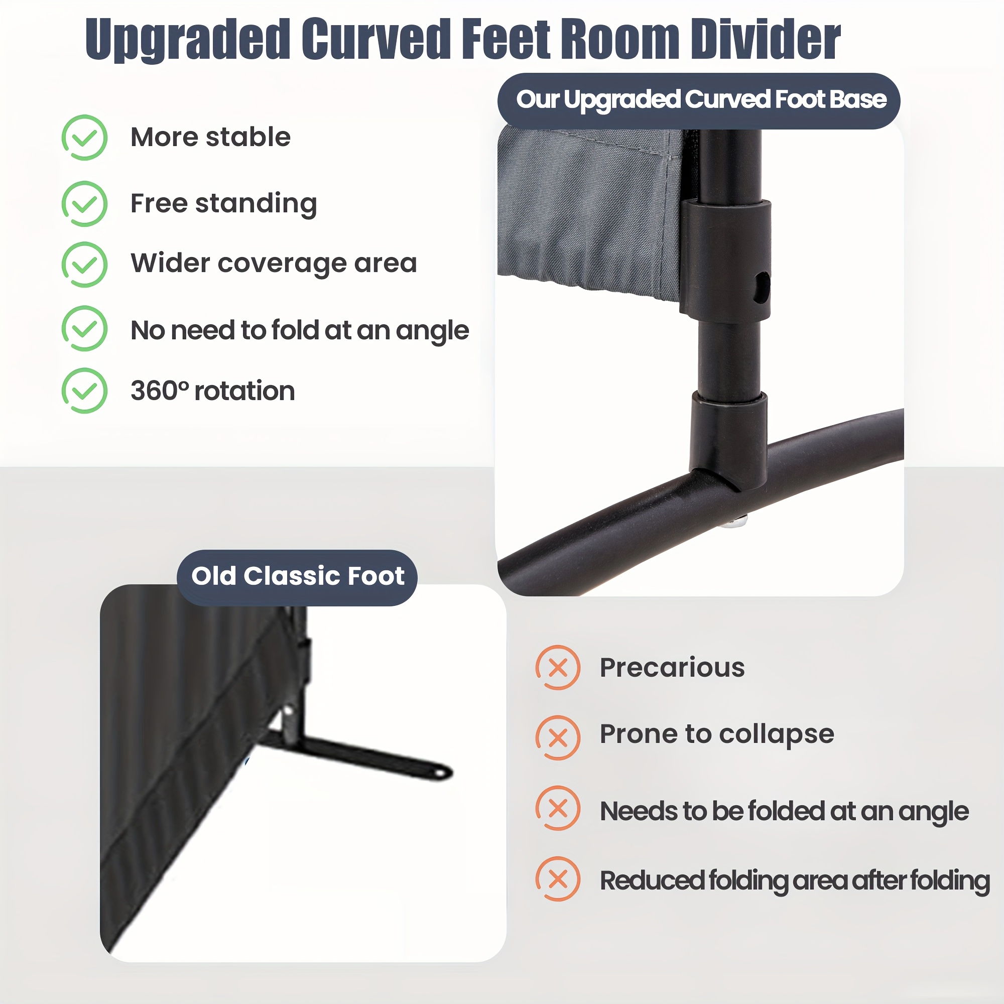 Room Divider Folding Privacy S – обзор и цена Partition Screen Divider