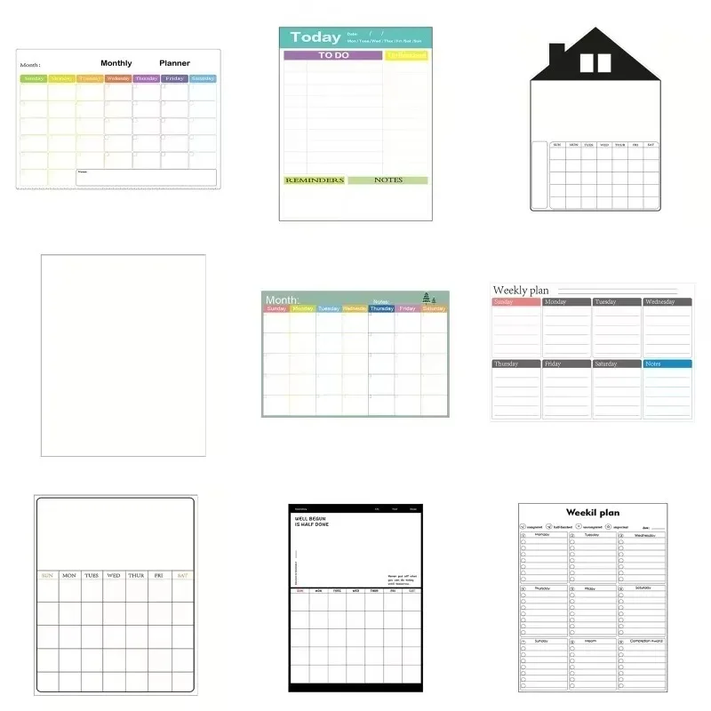 Fridge Magnetic Calendar Board – обзор и цена Magnetic Whiteboard Calendar