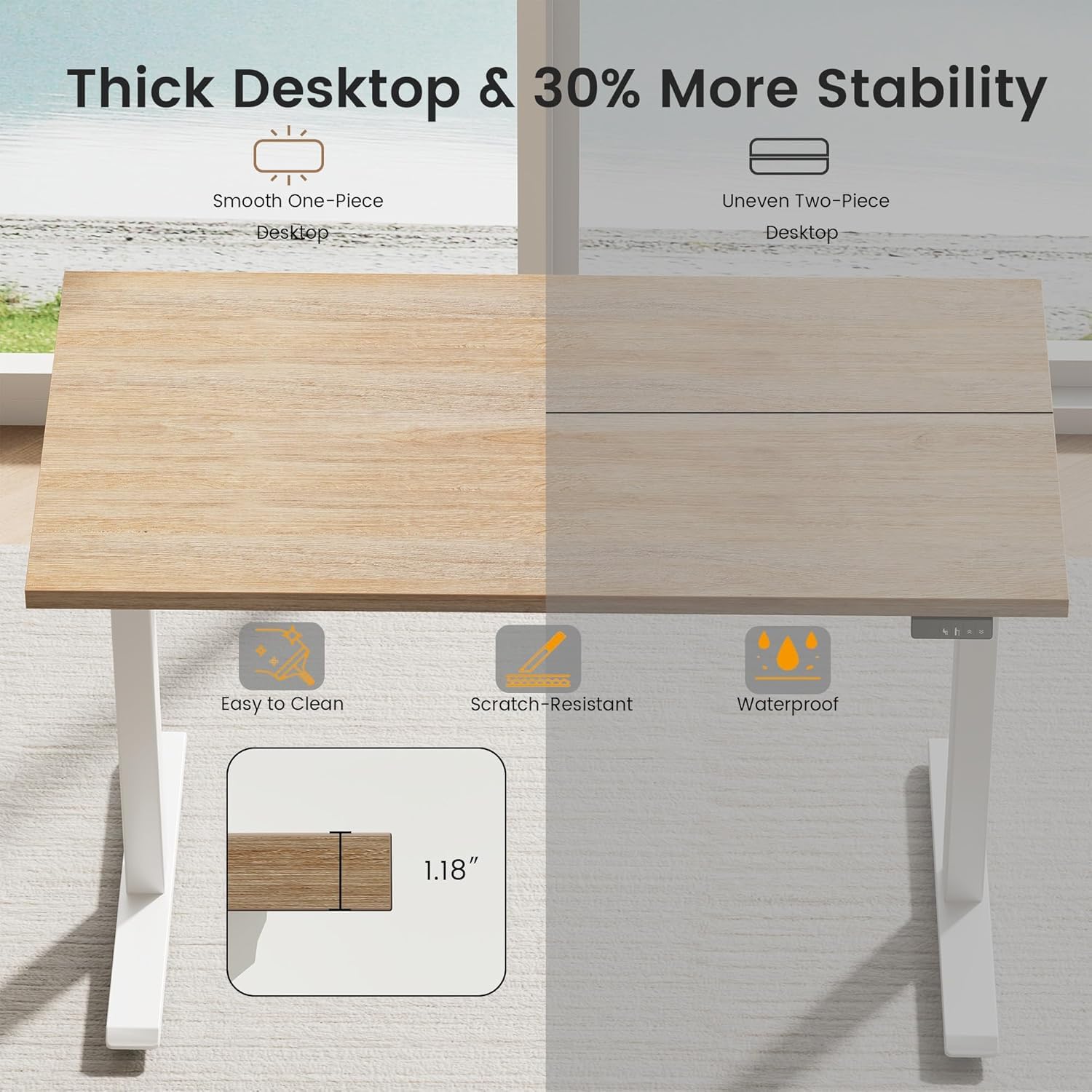Electric Standing Desk with St – обзор и цена Office Furniture Credenza