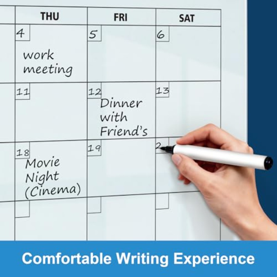 Glass Dry Erase Calendar for W – обзор и цена Magnetic Whiteboard Calendar