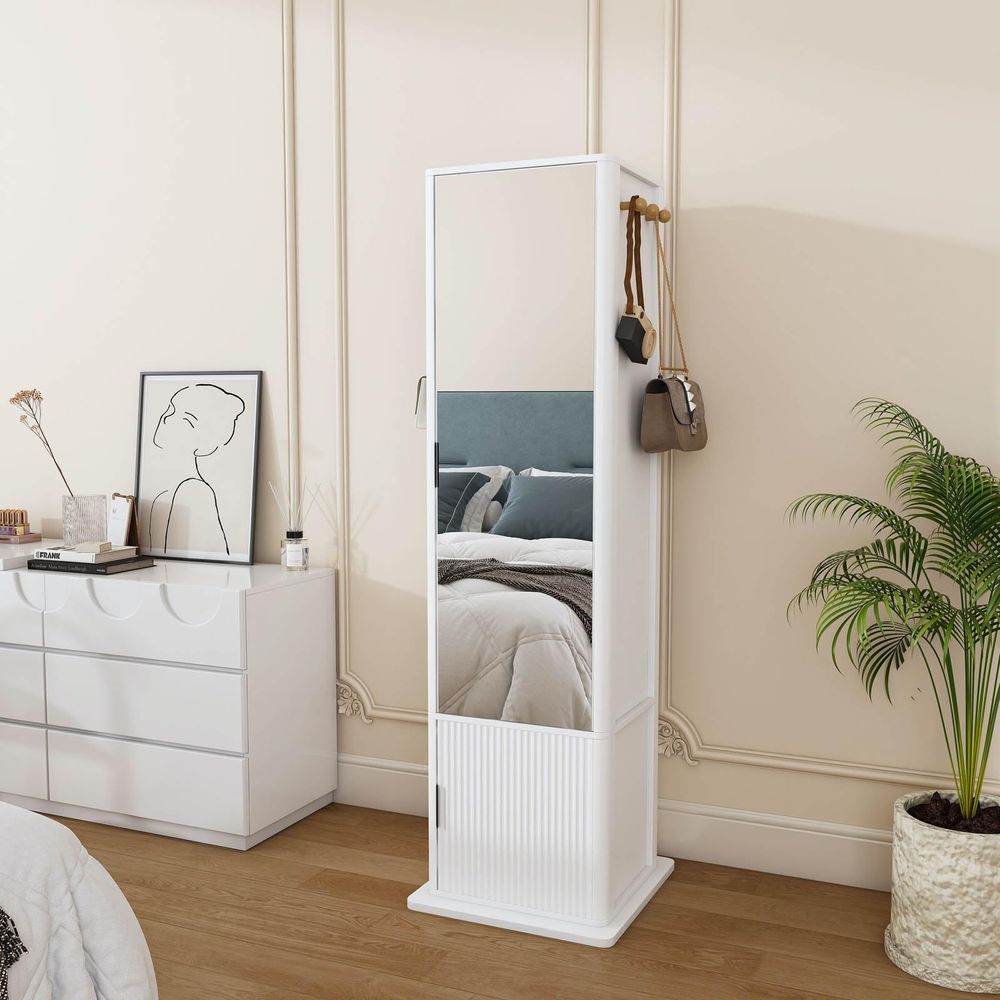 Rotating Mirror with Storage,  – обзор и цена Coat Rack Standing