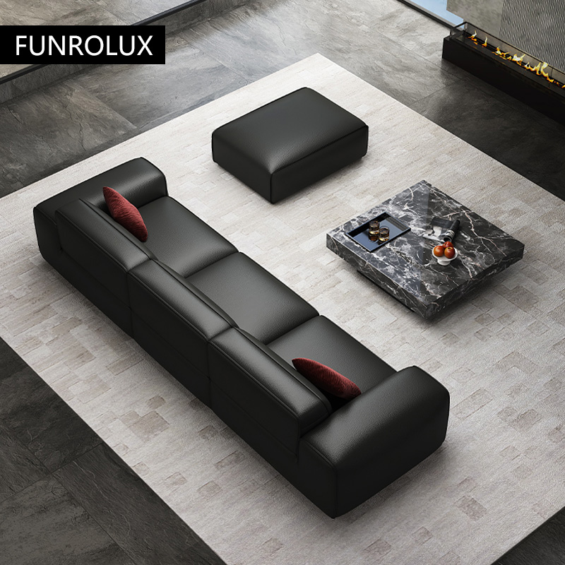 Big Black Cow Leather Sofa Off – обзор и цена Office Furniture In China