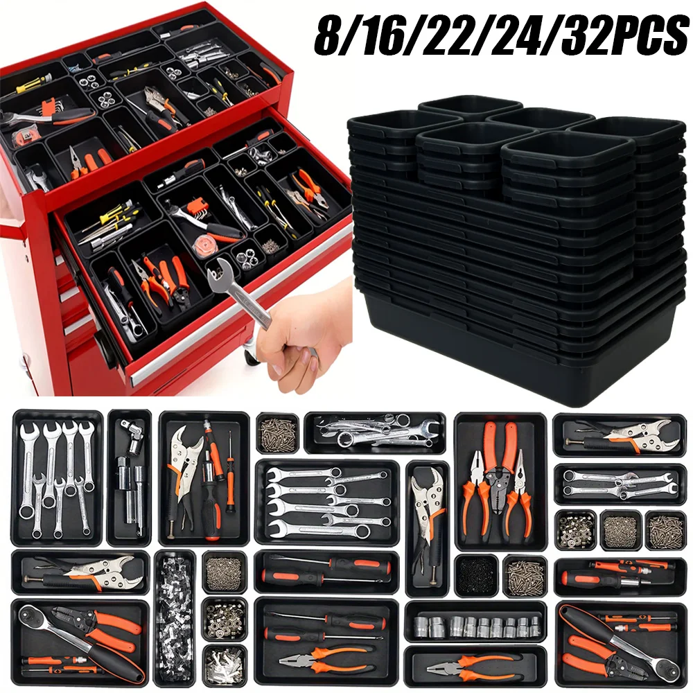 8/22/32pcs Tool Organizer Box  – обзор и цена Office Furniture Hardware