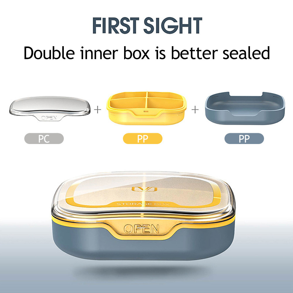 4/6 Grids Pill Storage Box Tra – обзор и цена Partition Screen Divider