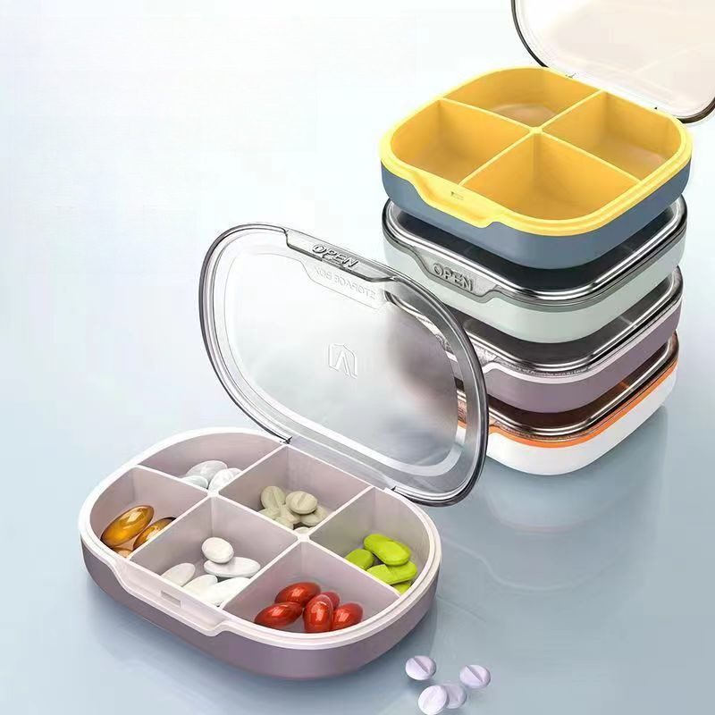4/6 Grids Pill Storage Box Tra – обзор и цена Partition Screen Divider
