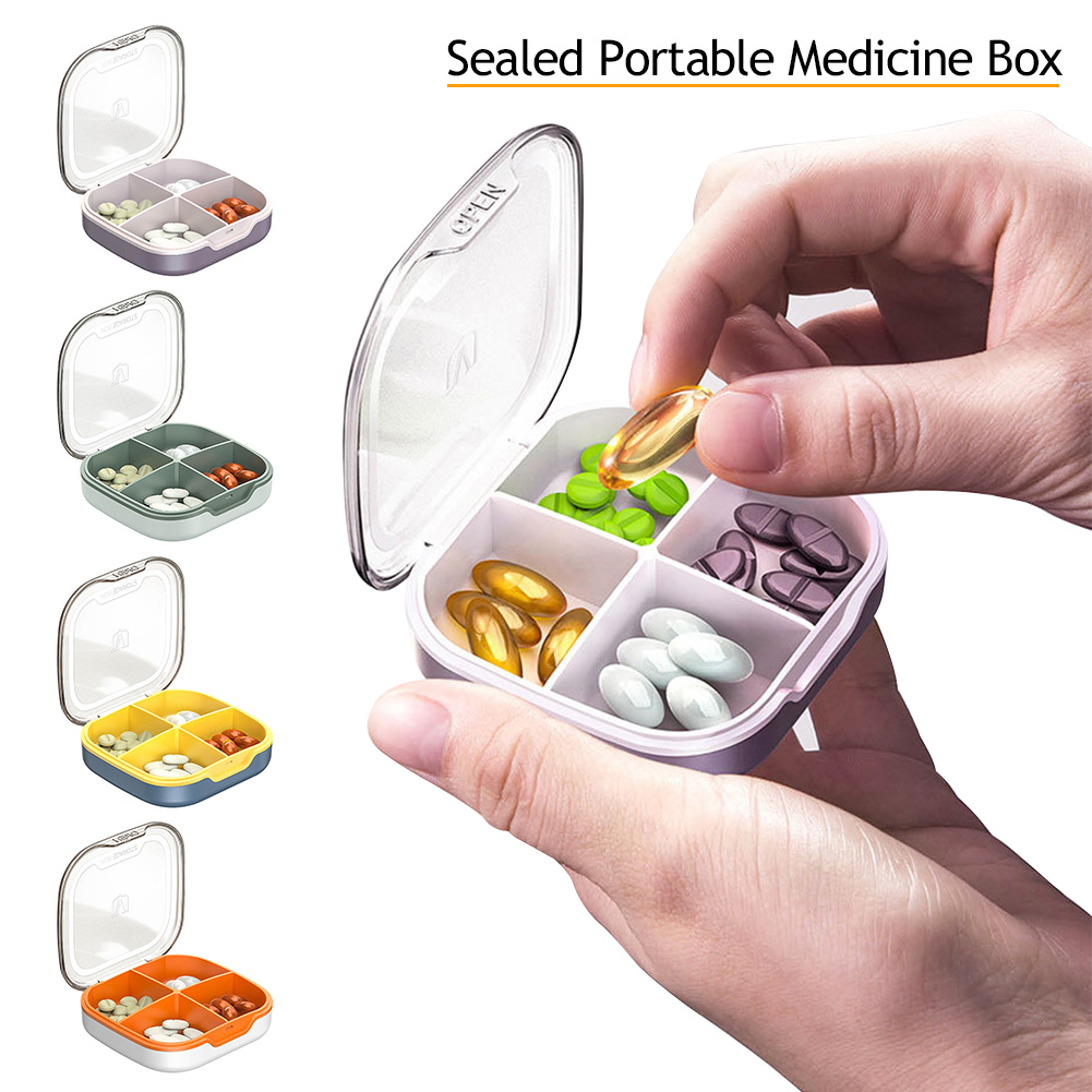 4/6 Grids Pill Storage Box Tra – обзор и цена Partition Screen Divider