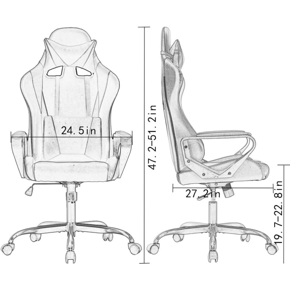 BestOffice High-Back Gaming Ch – обзор и цена Gaming Desk With Hutch