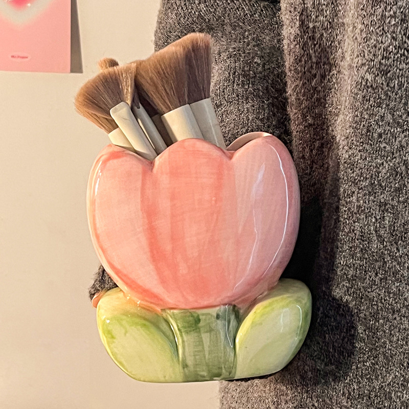 Flower Pen Holder Ceramic Desk – обзор и цена Cubicle Shelf Organizer