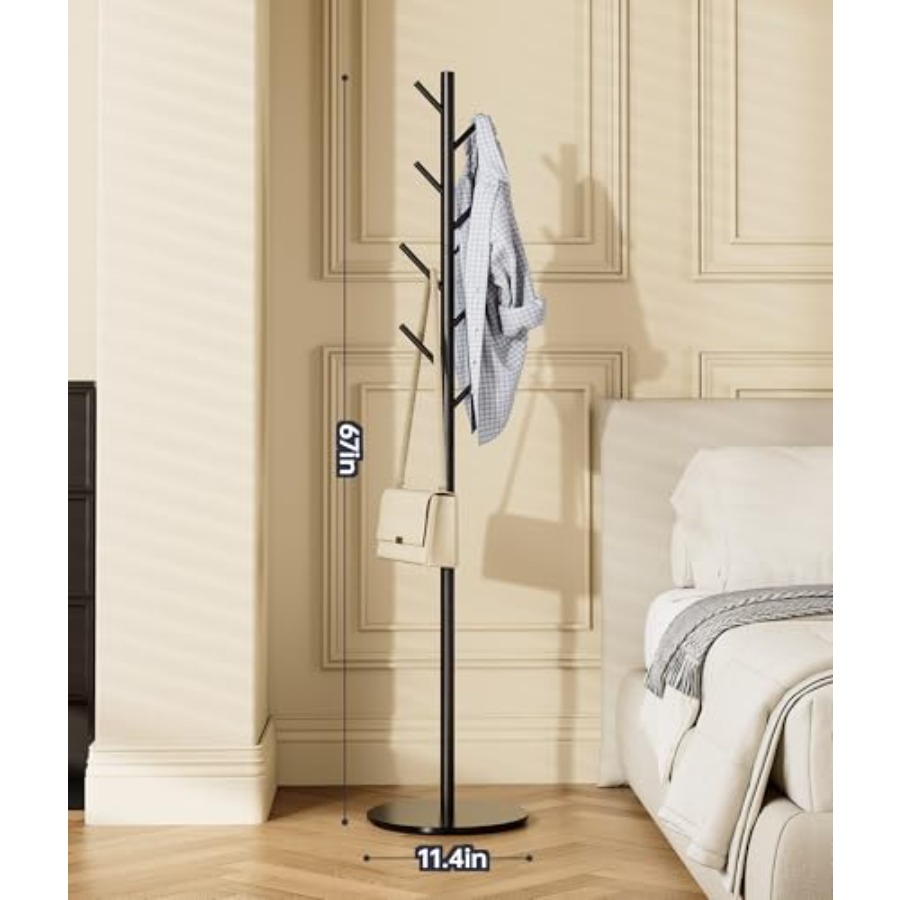 Coat Rack with 8 Hooks 3 Adjus – обзор и цена Coat Rack Standing