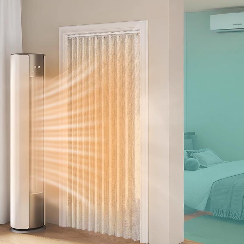Folding Accordion Door Curtain – обзор и цена Partition Screen Divider