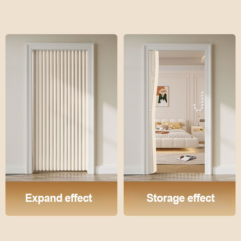 Folding Accordion Door Curtain – обзор и цена Partition Screen Divider