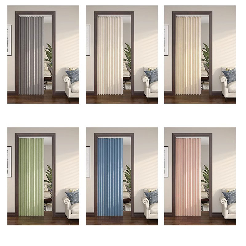 Folding Accordion Door Curtain – обзор и цена Partition Screen Divider