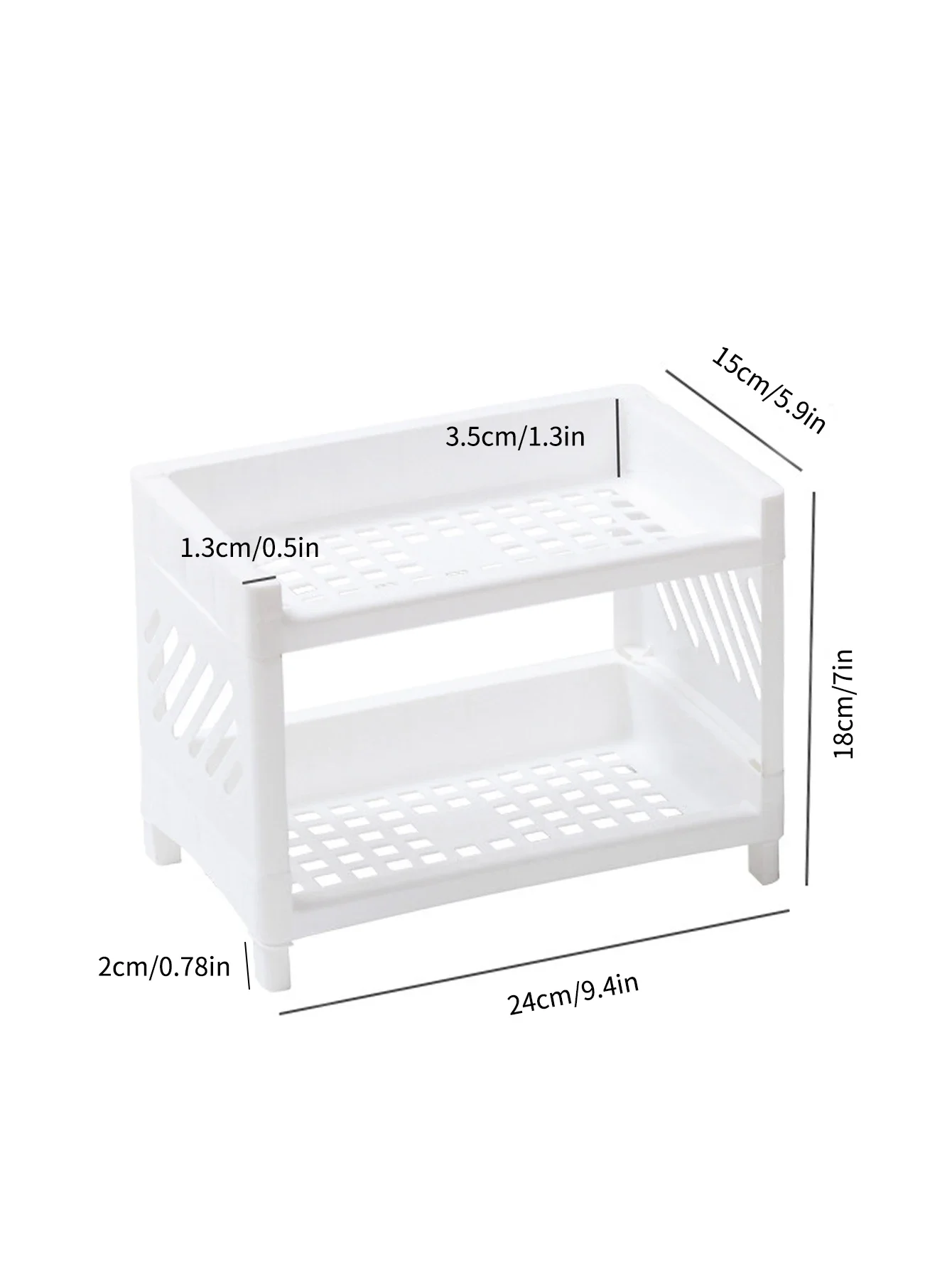 PP Desktop Double Layer Storag – обзор и цена Cubicle Shelf Organizer