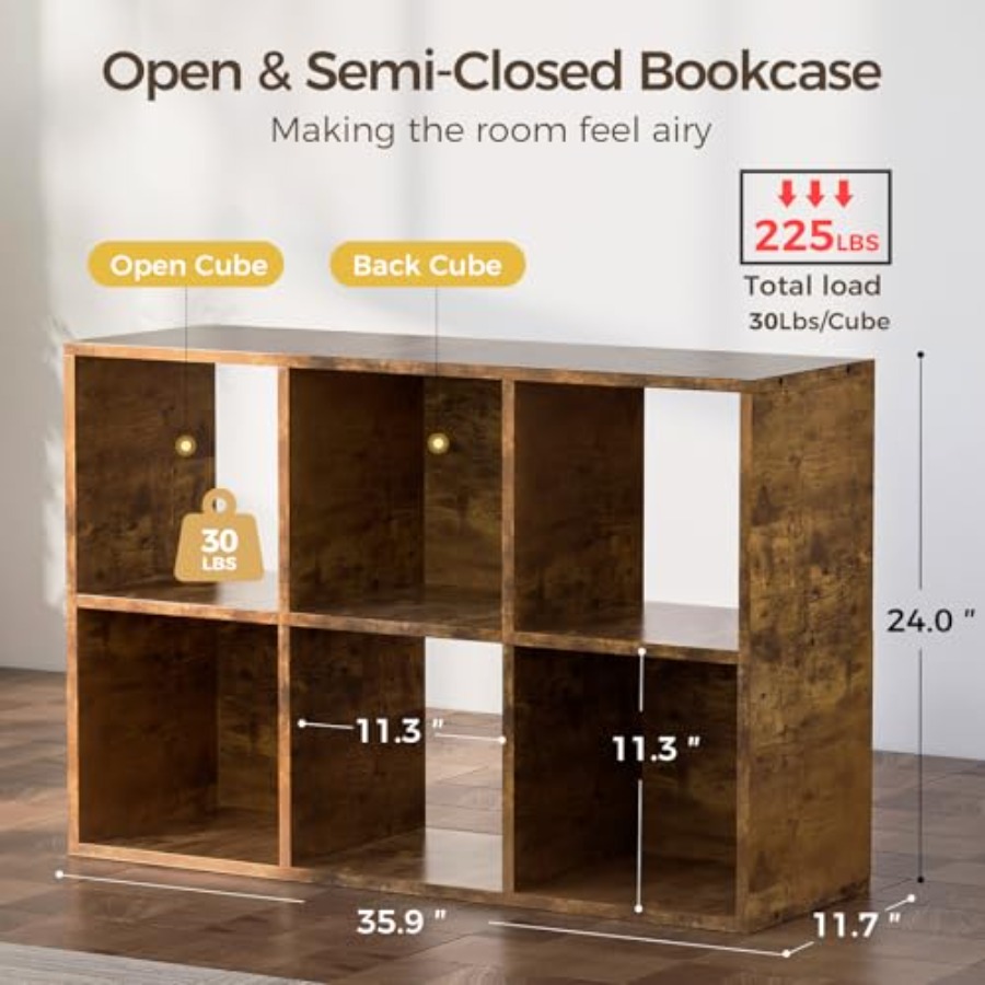 Wood Storage Organizer with Op – обзор и цена Cubicle Shelf Organizer