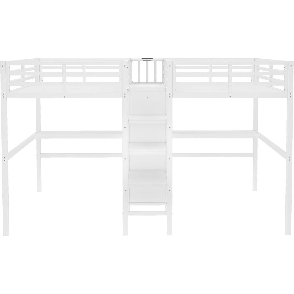 Twin Size Metal Bed with Desk, – обзор и цена Cubicle Shelf Organizer
