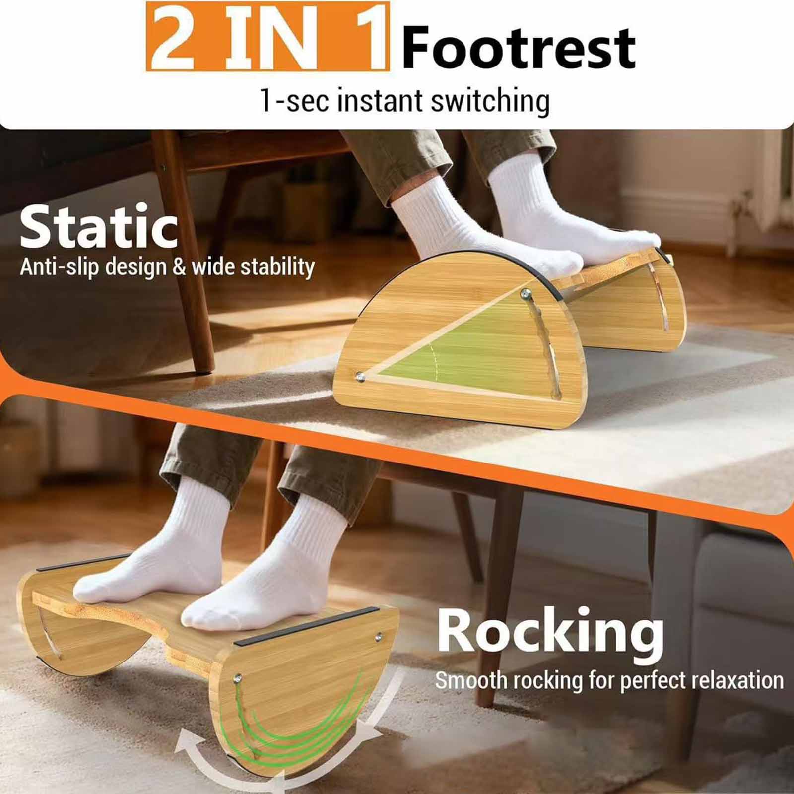 Adjustable Office Bamboo Footr – обзор и цена Office Furniture In China