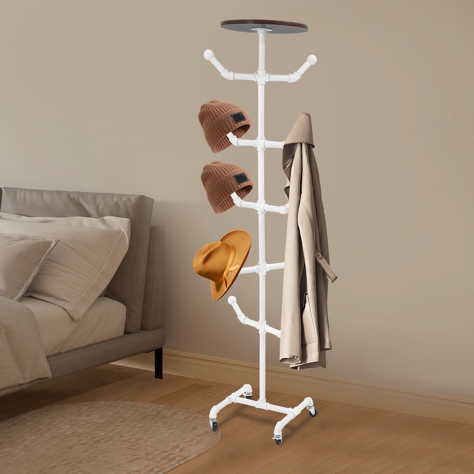 34x34x166cm Coat and Hat Stand – обзор и цена Coat Rack Standing