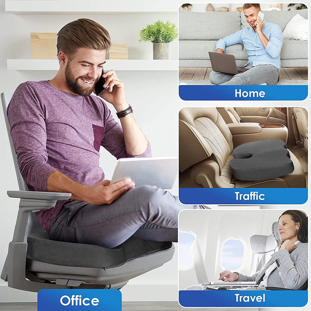 Travel Coccyx Seat Cushion Mem – обзор и цена Visitor Chair Padded
