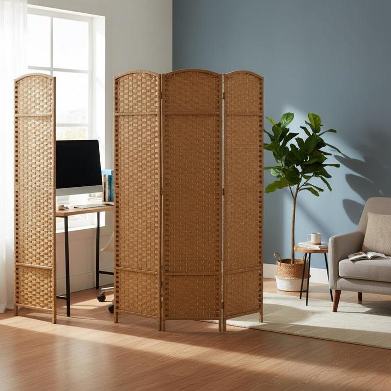 Folding Room Divider Screen 6  – обзор и цена Partition Screen Divider