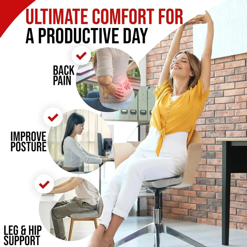 Memory Foam Breathable Travel  – обзор и цена Visitor Chair Padded